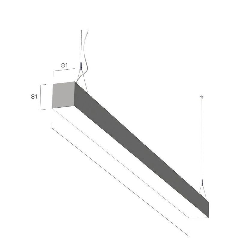 Lightnet - Pendelleuchte LED-Pendelleuchte LG5AEL-840E-L2055-Y 4000K
