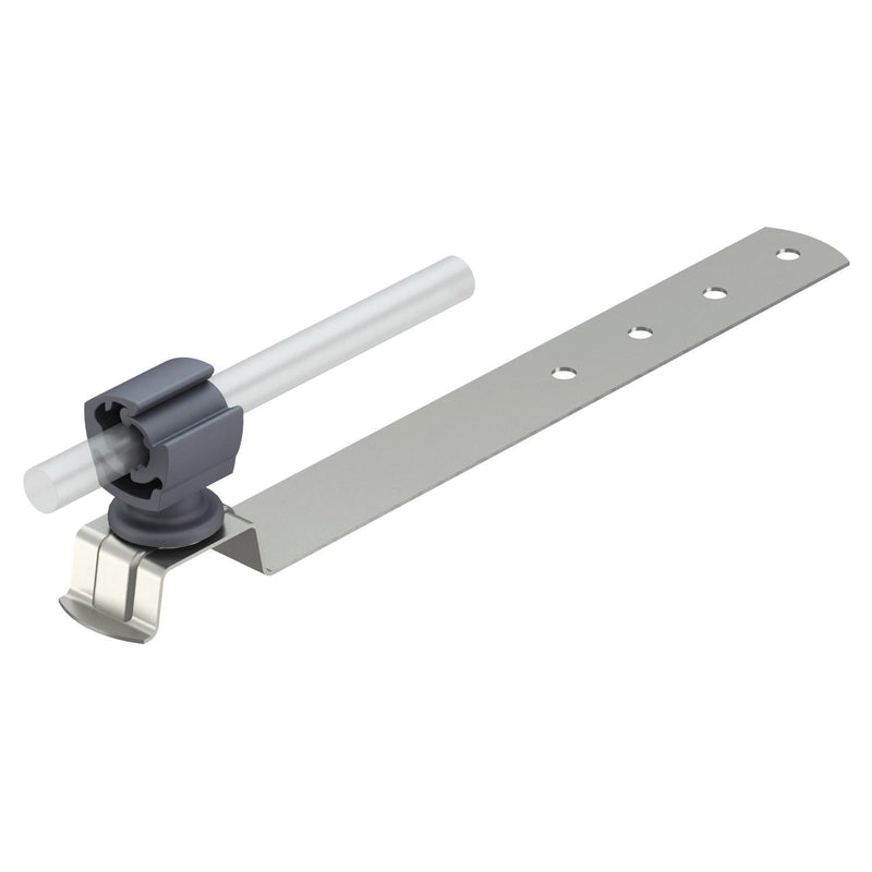 OBO Bettermann - Dachleitungshalter für Blitzschutz Dachleitungshalter 157 FK-VA 230 230mm V2A − 20 Stück