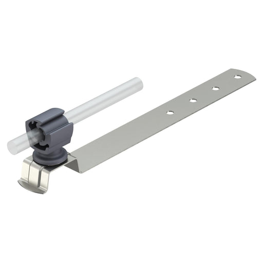 OBO Bettermann - Dachleitungshalter für Blitzschutz Dachleitungshalter 157 FK-VA 230 230mm V2A − 20 Stück
