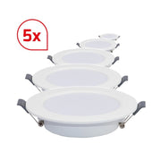 Dotlux - Downlight/Strahler/Flutlicht LED-Downlight-Set (VE5) 600096 4000K