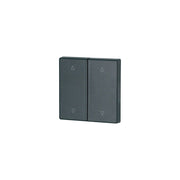 Eaton - Abdeckung/Bedienelement für Installationsschalterprogramme Wippe 2-fach CWIZ-02/24 anthrazit, Jalo