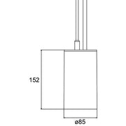 Brumberg Leuchten - Pendelleuchte LED-Pendelleuchte direkt 88884184 Pendellänge 5m