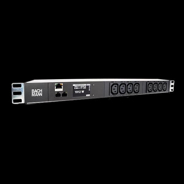 Bachmann - Power distribution unit (PDU) Steckdosenleiste 329.3010 1HE 8xC13 TCP/IP