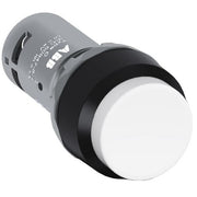 ABB Stotz S&J - Drucktaster, Komplettgerät Drucktaster CP4-10W-10 weiss, 1 Schließer