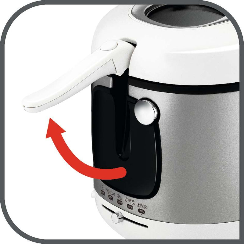 Tefal - Fritteuse FR4800 ws MEGA XXL