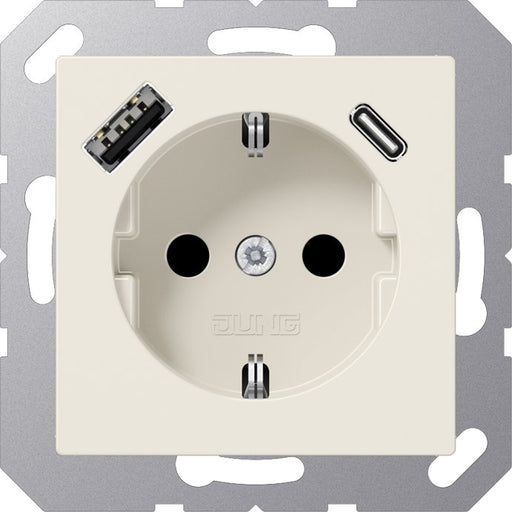 Jung - Steckdose SCHUKO Steckdose A 1520-15 CA mit USB Typ AC