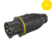 Walther Werke - CEE-Stecker (IEC 60309) CEE NEO Stecker One-Touch FW230404CC 32A 4P 4h IP54