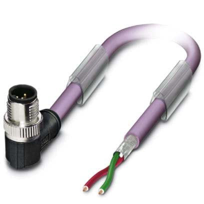 Phoenix Contact - Konfektioniertes Sensor-Aktor-Kabel Bussystem-Kabel SAC-2P-MRB #1403630 12MBit/s 2-pol. vio