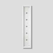 Siedle&Söhne - Montageelement für Türstation Gehäuse-Aufputz GA 612-6/1-01 W Weiß