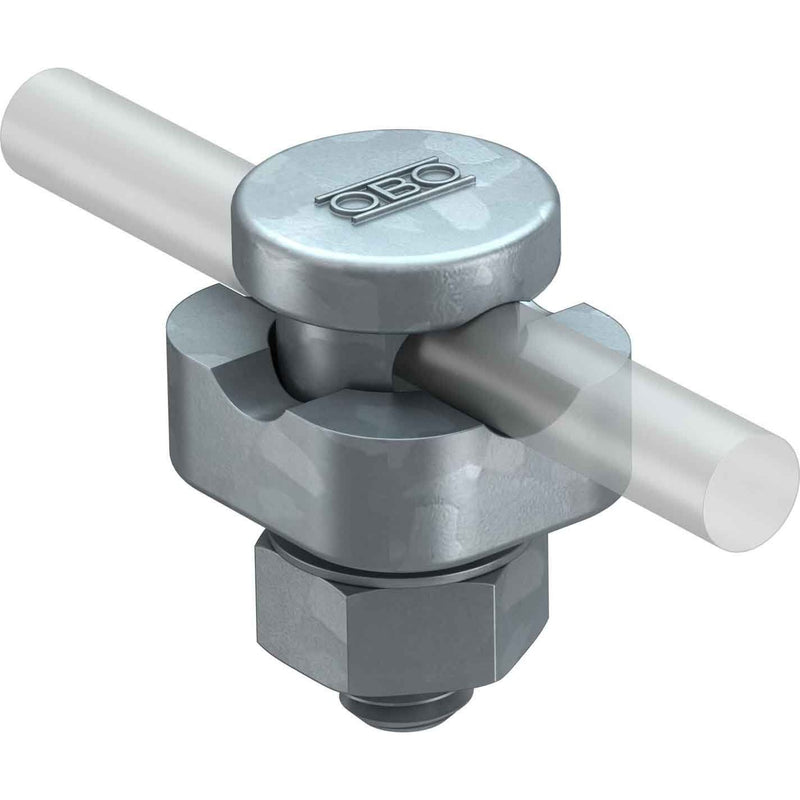 OBO Bettermann - Verbinder für Blitzschutz Verbinder 5001 DIN-FT 1teilig,Form A