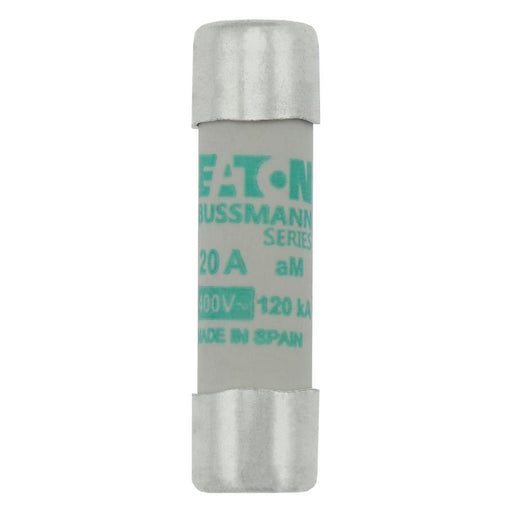 Eaton - Zylindrische Sicherung Sicherungseinsatz Nieders. C10M20 20A AC 400V 120kA − 10 Stück