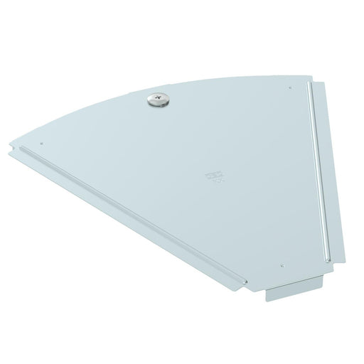OBO Bettermann - Deckel Bogen für Kabeltragsystem Deckel für 45Grad-Bogen RBD 45 300 DD B300mm, bandverzinkt