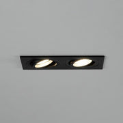 Brumberg Leuchten - Downlight/Strahler/Flutlicht Einbaumodul rechteckig 45023180 2-fach