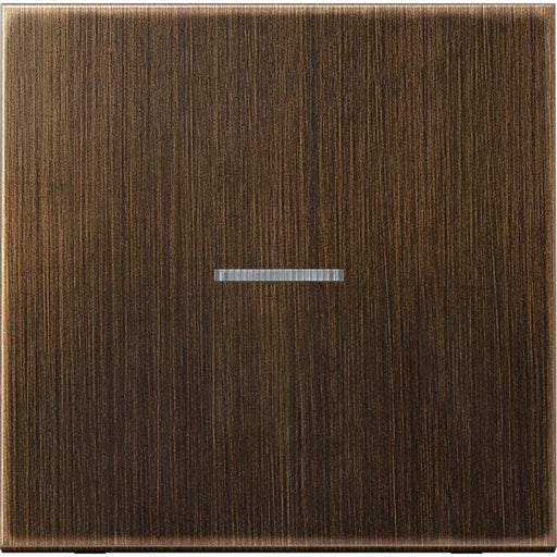 Jung - Bussystem-Tastsensor KNX RF Taster 1fach ME 10911 ST RF AT neutral, Messing