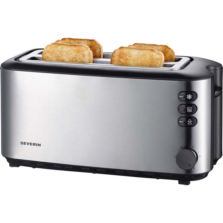 Severin - Toaster Langschlitztoaster AT 2509 eds 4 Scheiben  − 1 Stück