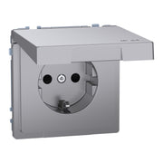 Merten - Steckdose SCHUKO-Steckdose eds MEG2314-6036 mit Klappdeckel