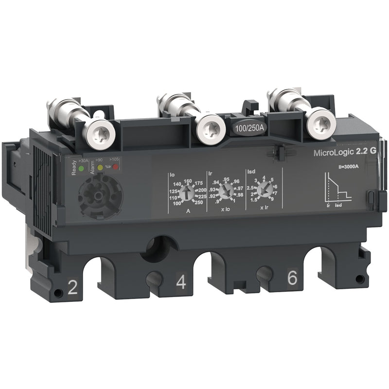 Schneider Electric - Auslöseblock für Leistungsschalter Elektron. Auslösegerät C2532G250 MicroLogic 2.2G