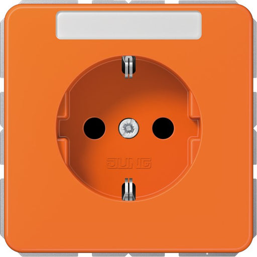 Jung - Steckdose SCHUKO-Steckdose 16A 250V CD 1520 BFNA O mit Schriftfeld