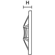 HellermannTyton - Befestigungssockel und -element für Kabelbinder Montagesockel QM40-PA66-BK-L1 40x40mm schwarz − 50 Stück