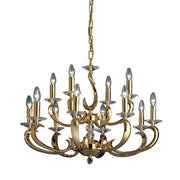 Brumberg Leuchten - Pendelleuchte 50806050 E14 gold 12x40W max