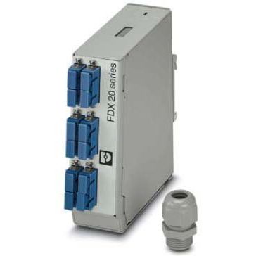 Phoenix Contact - System-Patchpanel LWL Spleißbox 6xSC-D FOCFDX20PPSCD6OSPPT9 OS2 − 1 Stück