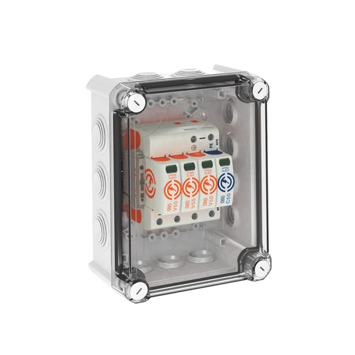 OBO Bettermann - Überspannungsableiter für Energietechnik/Stromversorgung CombiController V50 VG-V50-3+NPE-280 3+1 im Gehäuse