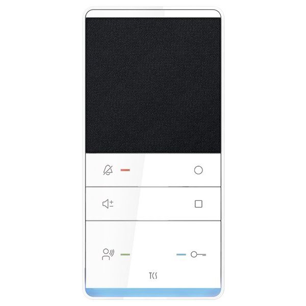 TCS Tür Control - Innenstation für Türkommunikation Audio IP Innenstation ws ISW5410-0145 zum Freisprechen
