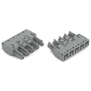 WAGO - Steckverbinder für steckbare Gebäudeinstallation Buchse 5-polig 770-245/064-000 Kod. B,grau − 50 Stück