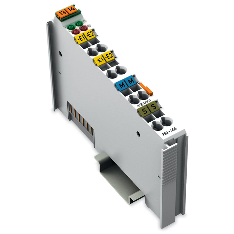 WAGO - Feldbus, Dez. Peripherie - Analoges Ein-/Ausgangs-Modul Analog Eingangsklemme 750-454 2-Kanal 4-20mA Diff