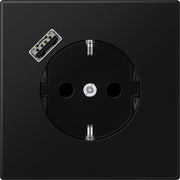 Jung - Steckdose SCHUKO Steckdose LS 1520-18 A SWM mit USB Typ A