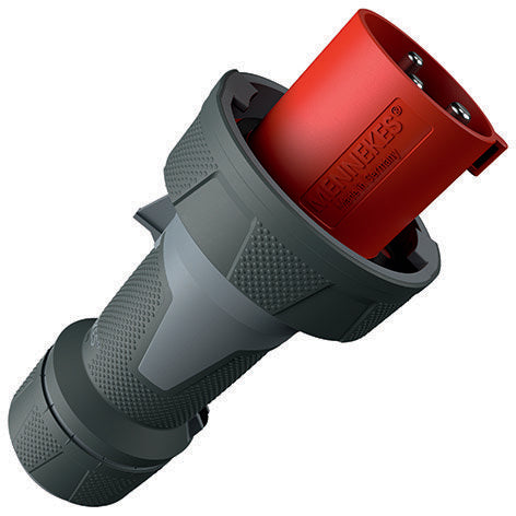 Mennekes - CEE-Stecker (IEC 60309) Stecker PowerTOP 13203 63A,3p,9h,400V,Xtra