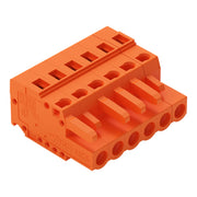WAGO - Kabelsteckverbinder für Leiterplattensteckverbinder 1-Leiter-Federleiste 231-306/102-000 CAGECLAMP,2,5mm²,or − 50 Stück