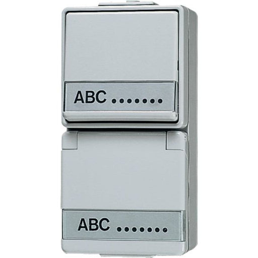 Jung - Schalter-/Steckdosenkombination SCHUKO-Steckdose 676 NAW 16A 250V