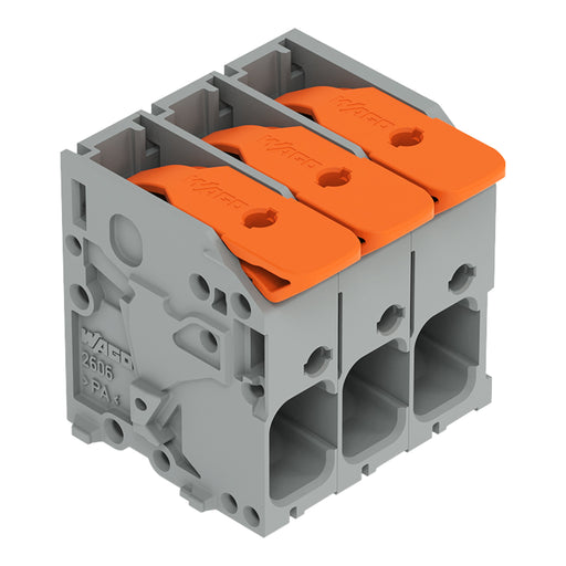 WAGO - Leiterplattenklemme 2606-1103 6mm²,gr − 80 Stück