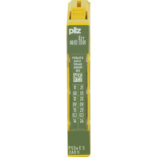 Pilz - Feldbus, Dez. Peripherie - Analoges Ein-/Ausgangs-Modul Elektronikmodul PSSu E S 2AO U − 1 Stück