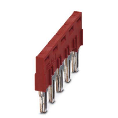 Phoenix Contact - Querverbinder/Brücker für Reihenklemme Steckbrücke FBSL 5-8 Polzahl: 5 − 10 Stück