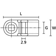 HellermannTyton - Befestigungssockel und -element für Kabelbinder Befestigungssockel SBH2-PA66-BK (500) schwarz − 500 Stück