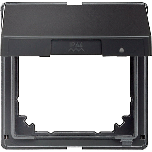 Merten - Einsatz/Abdeckung für Kommunikationstechnik Zwischenring AQUAD., ant 516514 m.Klappdeckel