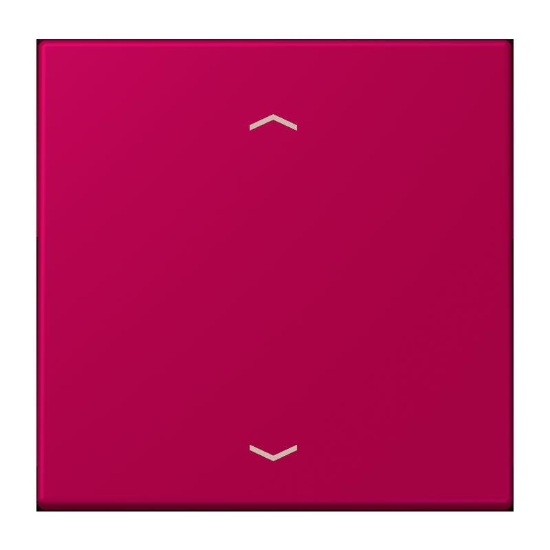 Jung - Abdeckung/Bedienelement für Installationsschalterprogramme Wippe mit Pfeilsymbolen LC 101P 230 rouge rubia