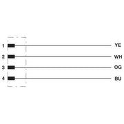 Phoenix Contact - Rundsteckverbinder, feldkonfektionierbar (Industriesteckverbinder) Bussystem-Einbausteckverb. SACCBP-M12MS#1552366