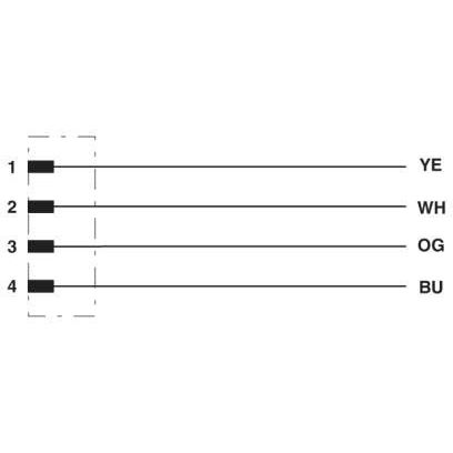 Phoenix Contact - Rundsteckverbinder, feldkonfektionierbar (Industriesteckverbinder) Bussystem-Einbausteckverb. SACCBP-M12MS#1552366