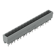 WAGO - Leiterplattensteckverbinder THT-Stiftleiste Lötstift 231-154/046-000 1,0x1,0,gerade,grau − 50 Stück