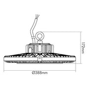 Nobile - Hallen-Reflektorleuchte LED-Hallenstrahler 1741151611 4000K dim 1-10V