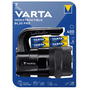 Varta Cons.Varta - Taschenleuchte LED-Taschenlampe Indestructib.BL20Pro BL20 Pro 6AA m.Batt. − 2 Stück