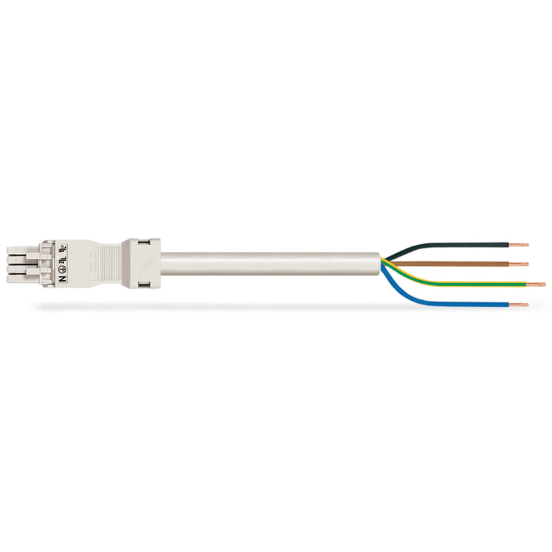 WAGO - Konfektionierte Leitung für steckbare Gebäudeinstallation konfekt. Anschlussleitung 891-8994/116-502 Eca,Buchse