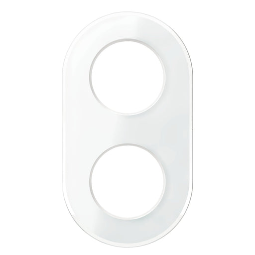 Elso - Abdeckrahmen Glasrahmen WDE011407 weiß,2-fach − 1 Stück by Elso
