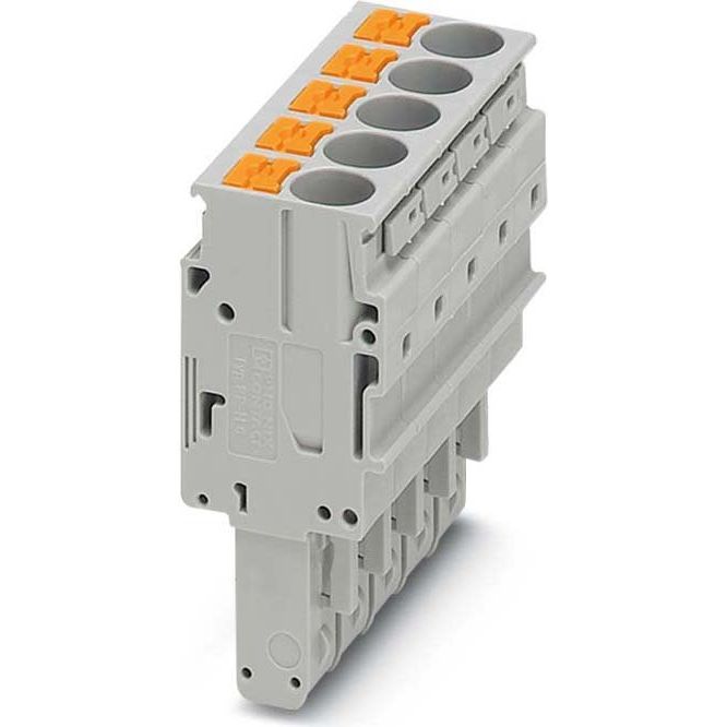 Phoenix Contact - Reihenklemmen-Steckadapter Stecker PP-H 6/ 5 − 50 Stück
