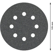 Bosch - Schleifpapier/Schleifvlies PRO F355 Schleifblatt, 125 2608605115 mm, 80, 5-tlg