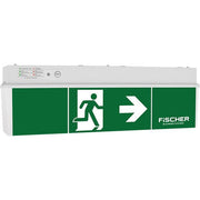 Fischer - Sicherheitsleuchte LED-Rettungszeichenleuchte ULU383AT2.V4 3/8h,18m,IP54