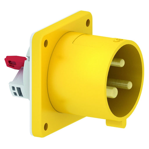 Bals Elektrotech - CEE-Gerätestecker (IEC 60309) Anbau-Gerätestecker 28009 3p 110V 4h Ip 44